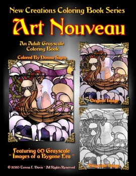 Paperback New Creations Coloring Book Series: Art Nouveau Book