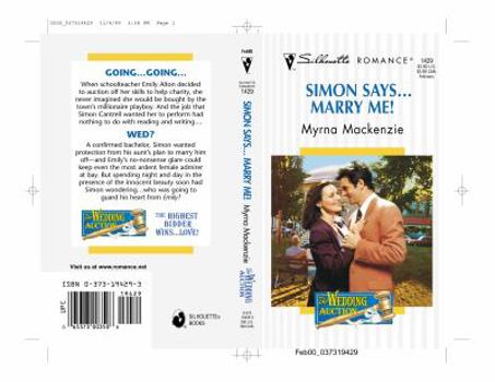 Mass Market Paperback Simon Says...Marry Me! Book