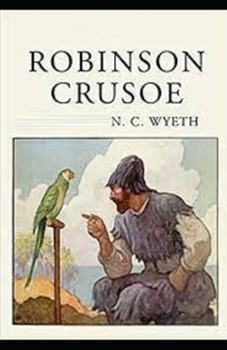 Paperback Robinson Crusoe Illustrated Book