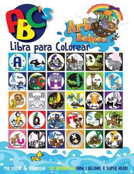 Paperback Ark Babies ABC's Libra para Colorear [Spanish] Book