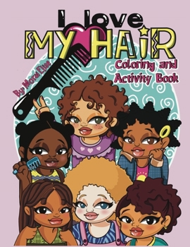 Paperback I Love My Hair Activity and Coloring Book