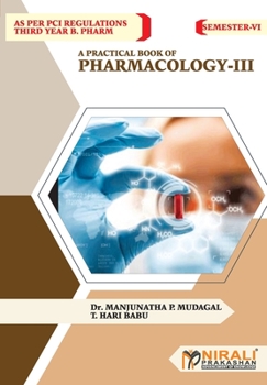 Paperback Pharmacology - III Book