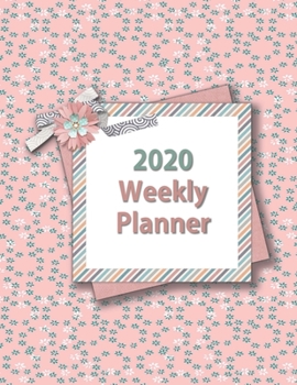 Paperback 2020 Weekly Planner: dated yearly planning calendar with notes, habit tracker, 2-page per week spread Book