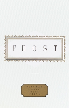 Hardcover Frost: Poems: Edited by John Hollander Book