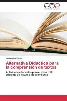 Paperback Alternativa Didactica Para La Comprension de Textos [Spanish] Book
