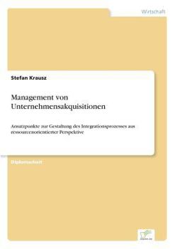 Management Von Unternehmensakquisitionen