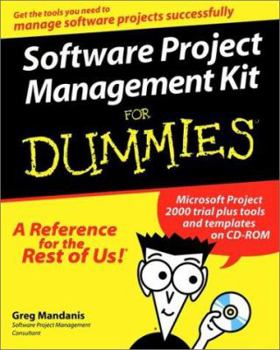 Paperback Software Project Management Kit for Dummies? [With CDROM] Book