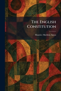 Paperback The English Constitution Book