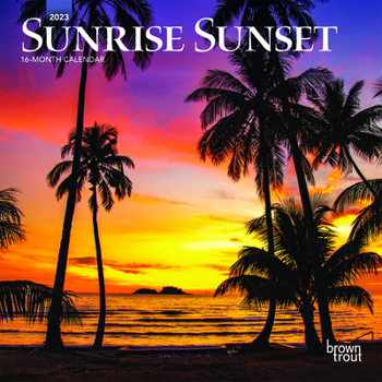 Calendar Sunrise Sunset 2023 Mini 7x7 Book