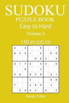 Paperback 150 Easy to Hard Sudoku Puzzle Book