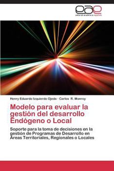 Paperback Modelo Para Evaluar La Gestion del Desarrollo Endogeno O Local [Spanish] Book