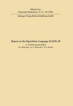Paperback Report of Algorithmic Language ALGOL 68 Book