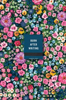 Paperback Burn After Writing (Floral) Book