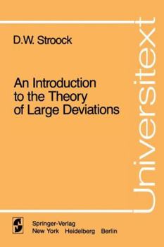 Paperback An Introduction to the Theory of Large Deviations Book