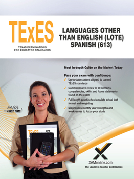 Paperback TExES Languages Other Than English (Lote) Spanish (613) Book