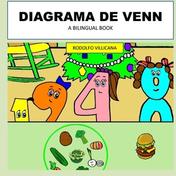 Paperback Venn Diagram: A Bilingual Book [Spanish] Book