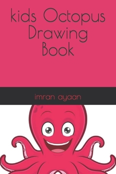 Paperback kids Octopus Drawing Book