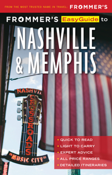 Paperback Frommer's EasyGuide to Nashville and Memphis Book