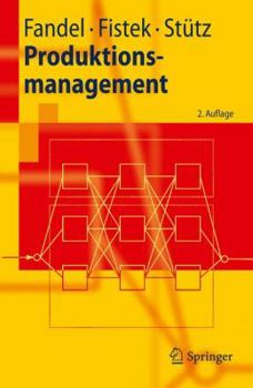 Paperback Produktionsmanagement [German] Book