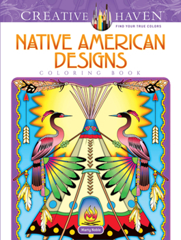 Creative Haven Native American Designs Coloring Book