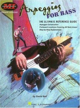 Paperback Arpeggios for Bass: Private Lessons Series Book