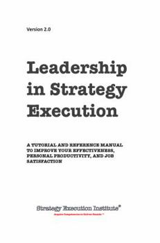 Hardcover Leadership in Strategy Execution Book