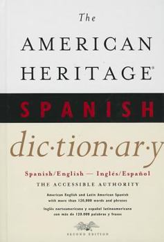 Hardcover The American Heritage Spanish Dictionary: Spanish/English, Ingles/Espanol [Spanish] Book