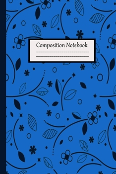 Paperback Composition Notebook: Bleu Eyes Background 120 Pages Lined Journal - 6x9 Inches College Ruled - School Subject Book Notes: Unique Design, jo Book