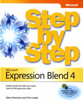 Paperback Microsoft Expression Blend 4 Step by Step Book