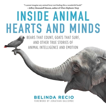 Hardcover Inside Animal Hearts and Minds: Bears That Count, Goats That Surf, and Other True Stories of Animal Intelligence and Emotion Book