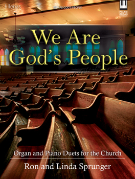 Paperback We Are God's People: Organ and Piano Duets for the Church Book