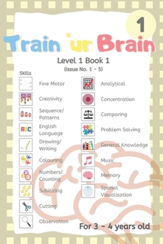 Paperback Train 'Ur Brain Level 1 Book 1: Issue No. 1 to 5 Book