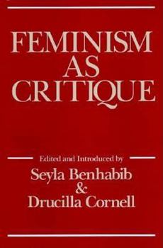 Paperback Feminism as Critique Book