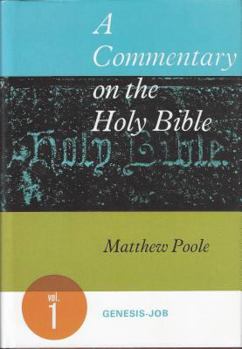 Library Binding Comt-Poole-Genesis-Job V1: Book