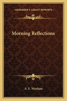 Paperback Morning Reflections Book