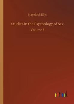 Paperback Studies in the Psychology of Sex Book