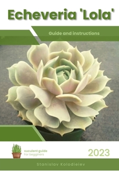 Paperback Echeveria 'Lola': Succulent Handbook: Complete Guide to Growing Succulent Plant Book