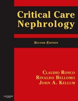 Hardcover Critical Care Nephrology Book