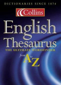 Hardcover Collins Thesaurus Book
