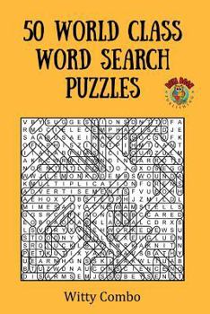 Paperback 50 World Class Word Search Puzzles Book