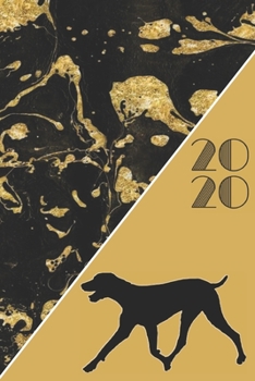 2020: 2020 Sunday Start Monthly Calendar and Organizer | Weimaraner Gift for Women