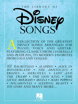 Paperback The Library of Disney Songs Book