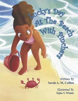 Hardcover Lucky's Day at the Beach with Pinchers Book