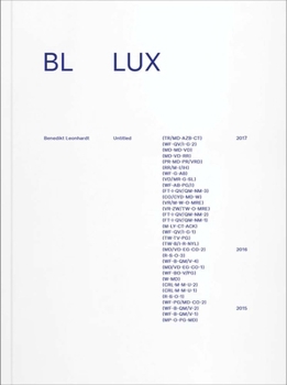 Paperback Benedikt Leonhardt: Lux Book