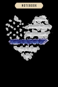 Notebook: America heart flag vintage love gift funny Notebook|6x9(100 pages)Blank Lined Paperback Journal For Student, kids, women, girls, boys, men, birthday gifts|Veterans day gifts notebook