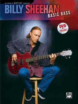 Paperback Billy Sheehan: Basic Bass (Alfred's Artist Series) Book