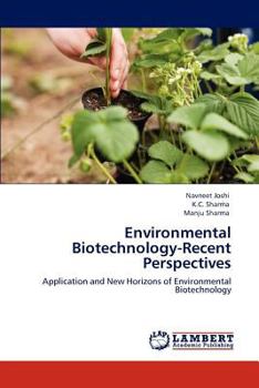 Paperback Environmental Biotechnology-Recent Perspectives Book