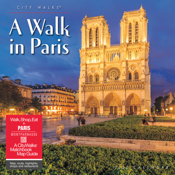 Calendar A Walk in Paris 2020 Wall Calendar Book