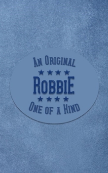 Paperback Robbie: Personalized Writing Journal for Men Book
