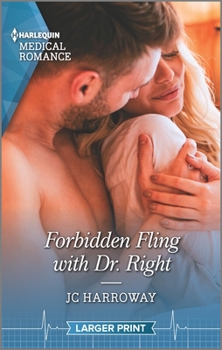 Mass Market Paperback Forbidden Fling with Dr. Right [Large Print] Book